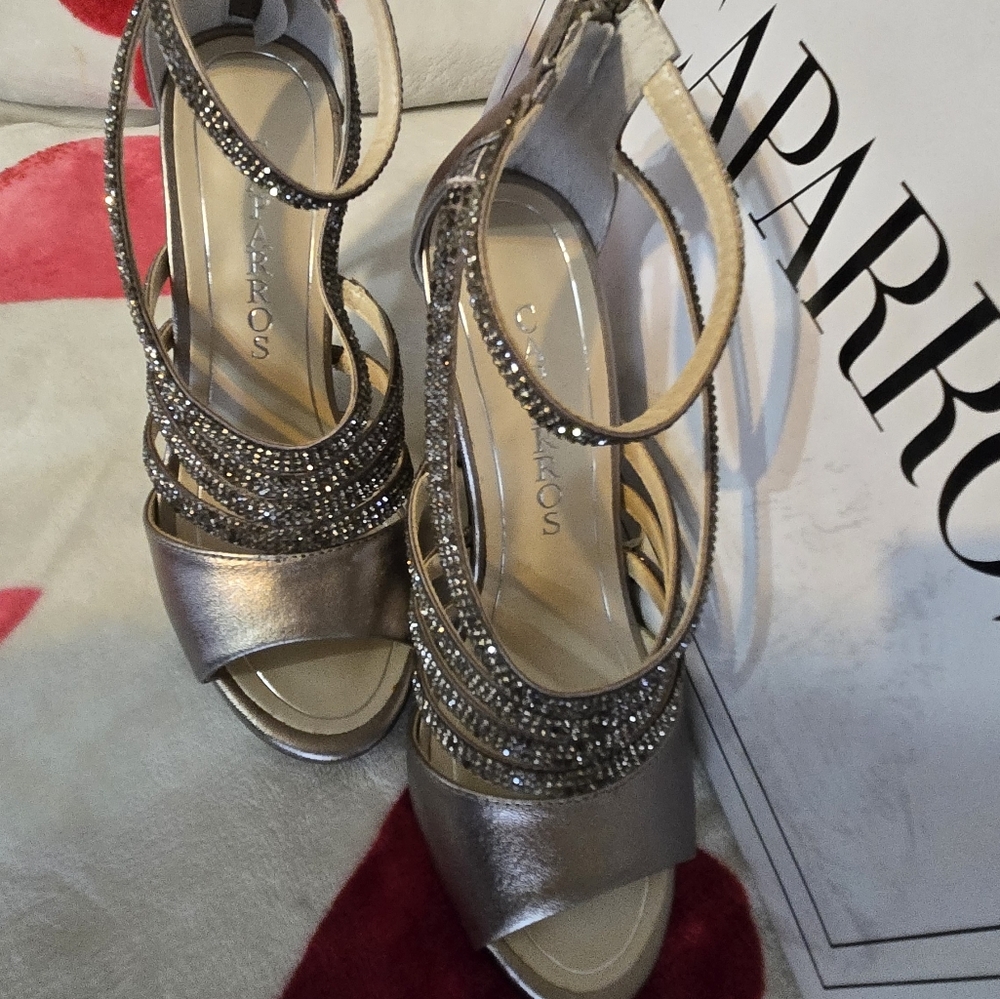 CAPARROS Rhinestone Heels - Picture 5 of 7